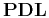 $ \mathbf {P}\mathbf {D}\mathbf {L}$