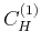 $C^{(1)}_{H}$