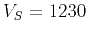 $V_S=1230$