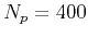 $ N_p=400$