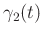 $\displaystyle \gamma_2(t)$