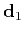 $ \mathbf{d}_1$