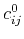 $\displaystyle c_{ij} = c^0_{ij}\bigg(1+\beta(z-z_0)\bigg)~,$