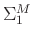 $\Sigma_1^M$