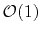 $ \mathcal{O}(1)$