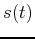 $ s(t)$