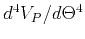 $ d^4 V_P/d\Theta^4$