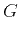 $\displaystyle G$