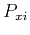 $ P_{xi}$