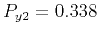 $ P_{y2} = 0.338$
