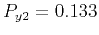 $ P_{y2}=0.133$