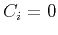 $ C_i=0$