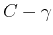$C-\gamma$