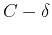 $C-\delta$