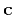 $\mathbf{c}$
