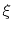 $ \xi$
