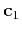 $\displaystyle \mathbf{c}_1$