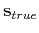 $ \mathbf{s}_{true}$