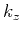 $k_z$