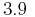 $3.9 $
