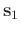$\mathbf{s}_1$
