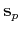 $\mathbf{s}_p$