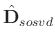 $\hat{\mathbf{D}}_{sosvd}$