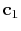 $ \mathbf{c}_1$