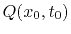 $ Q(x_0,t_0)$