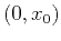 $(0,x_0)$
