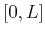 $[0,L]$