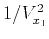 $1/V_{x_1}^2$
