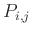 $P_{i,j}$