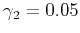 $ \gamma_2=0.05$