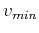 $ v_{min}$