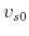 $ v_{s0}$