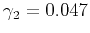 $ \gamma_{2}=0.047$