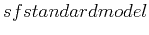 $sfstandardmodel$