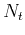 $ N_t$