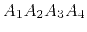 $ A_1A_2A_3A_4$