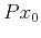 $ Px_0$