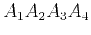 $ A_1A_2A_3A_4$