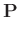 $\displaystyle \mathbf{P}$