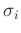 $\sigma_i$
